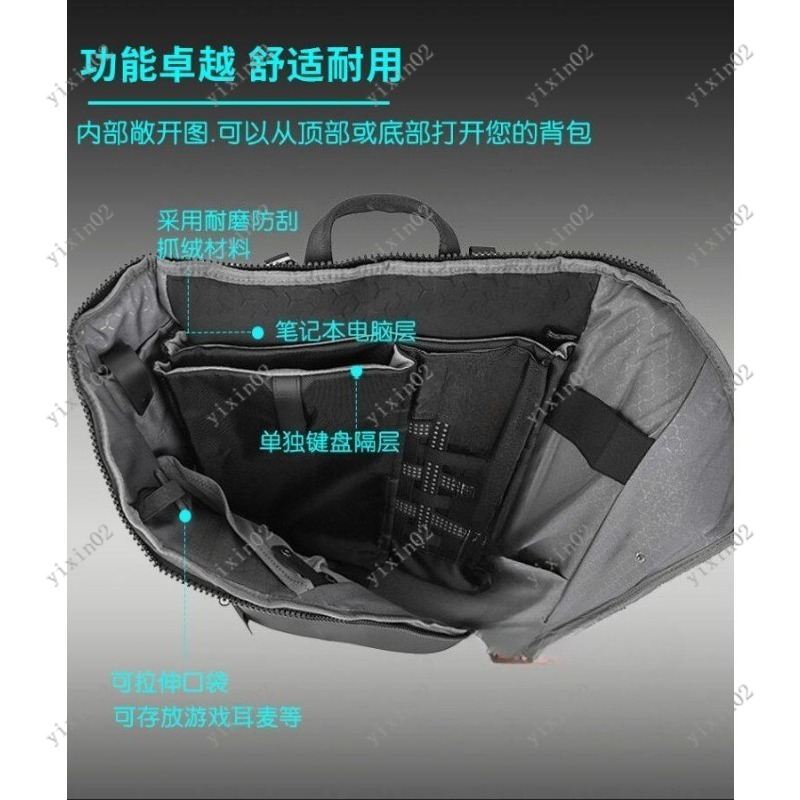 Large Capacity Laptop Backpack - огляд і ціна Rain Cover Backpack