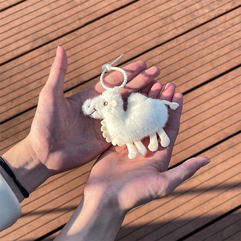 1PCS Mini Camel Plush Keychain - огляд і ціна Mini Backpack Purse