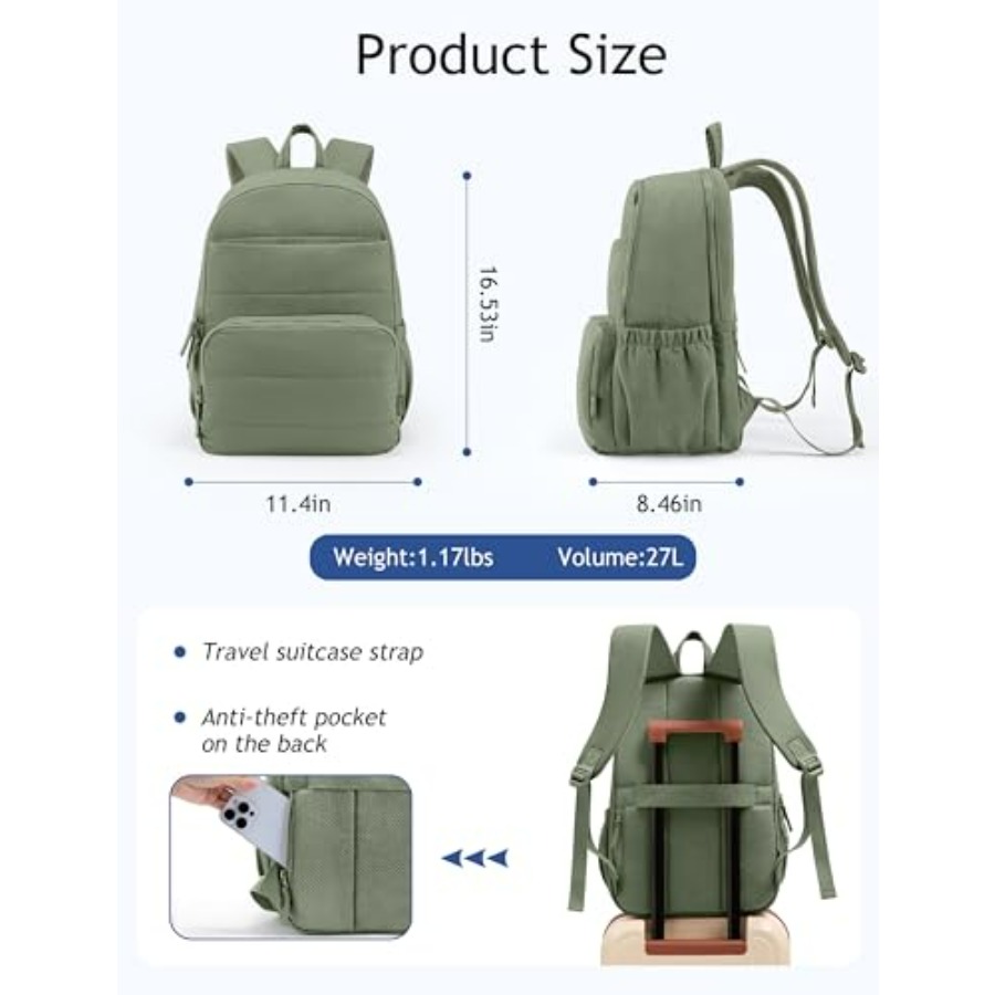 Travel Backpack for Women, 15. - огляд і ціна Laptop Backpack 15.6