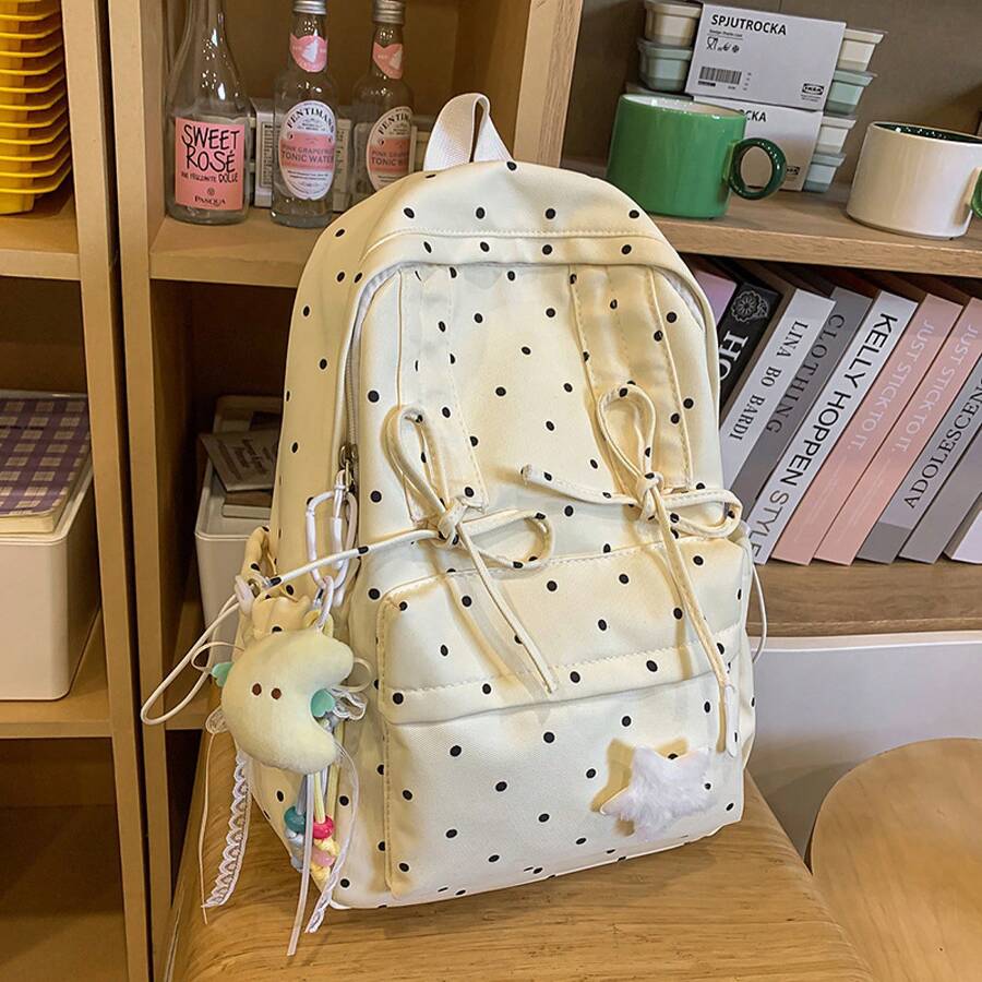 Cute Polka Dot Small Backpack  - огляд і ціна Fashion Backpack Women
