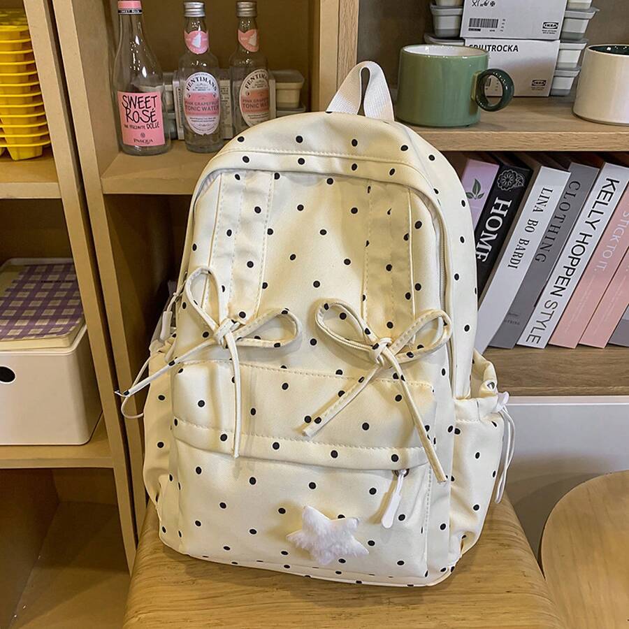 Cute Polka Dot Small Backpack  - огляд і ціна Fashion Backpack Women