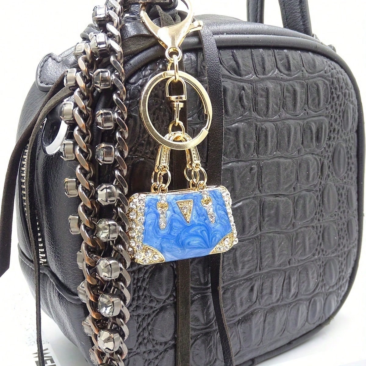 Mini Sparkling Rhinestone Enam - огляд і ціна Mini Backpack Purse