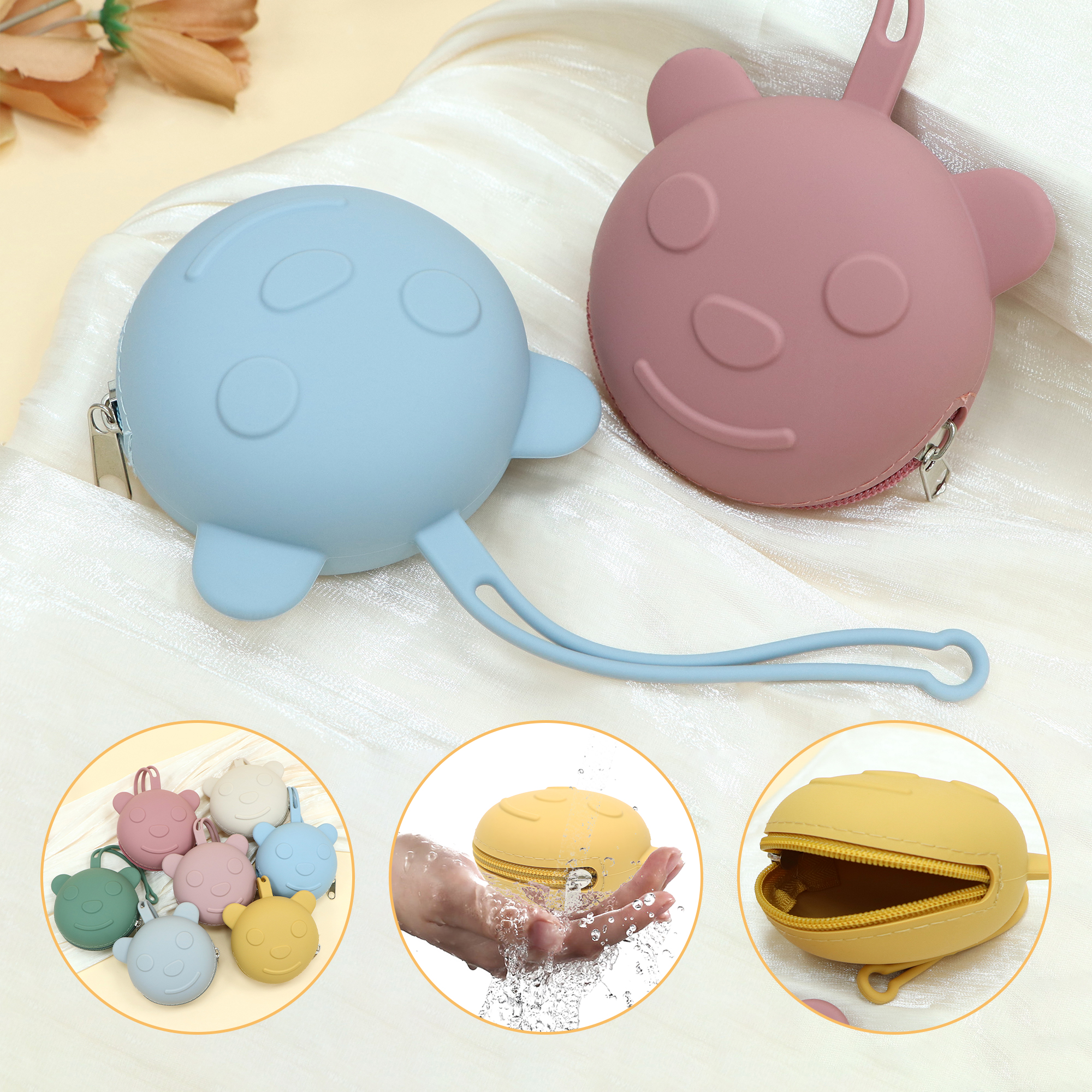 Portable silicone pacifier bag - огляд і ціна Backpack Diaper Bag