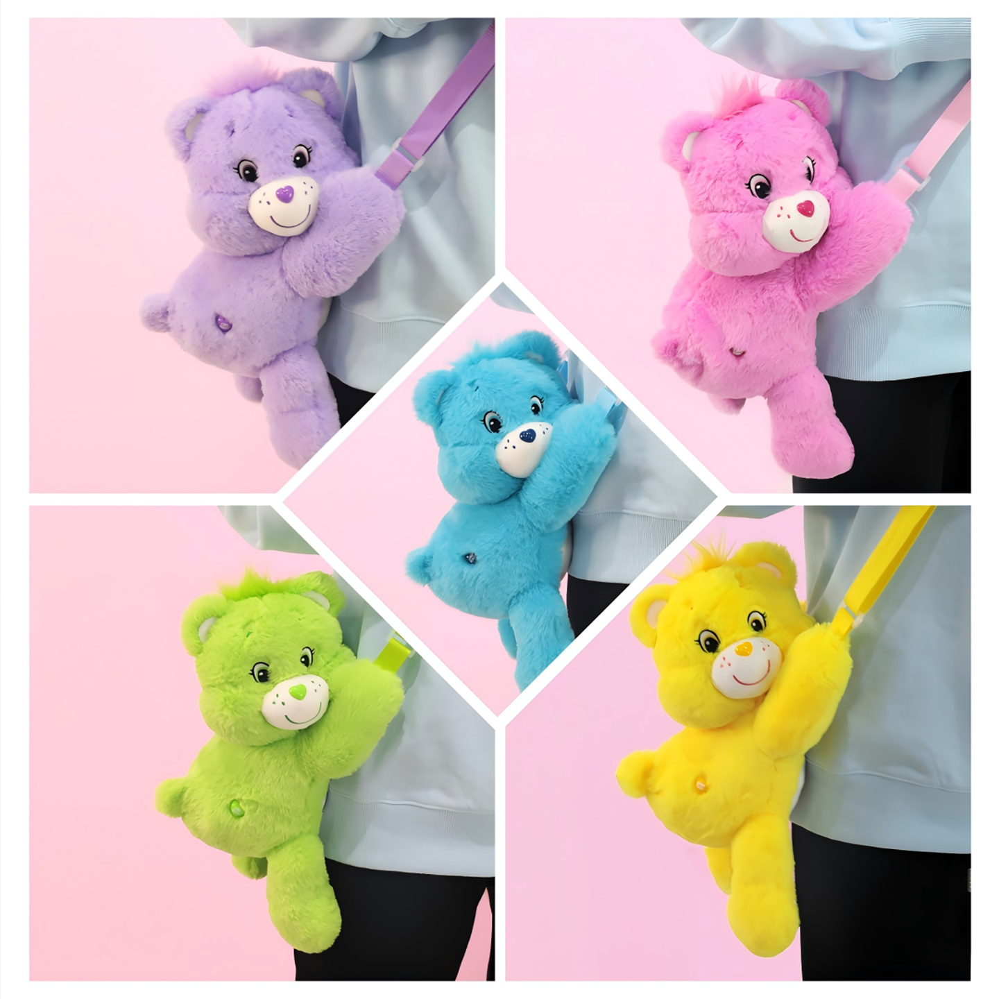 Care Bears Cute Plush Crossbod - огляд і ціна Mini Backpack Purse