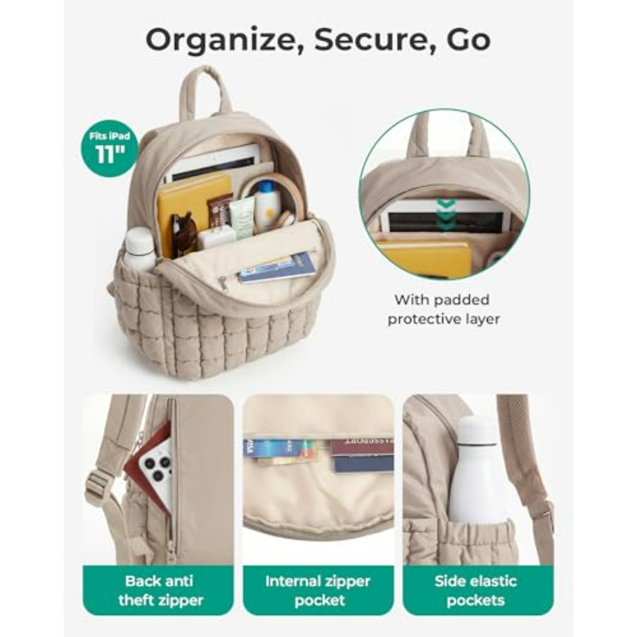 Mini Backpacks for Women, Puff - огляд і ціна Mini Backpack Purse