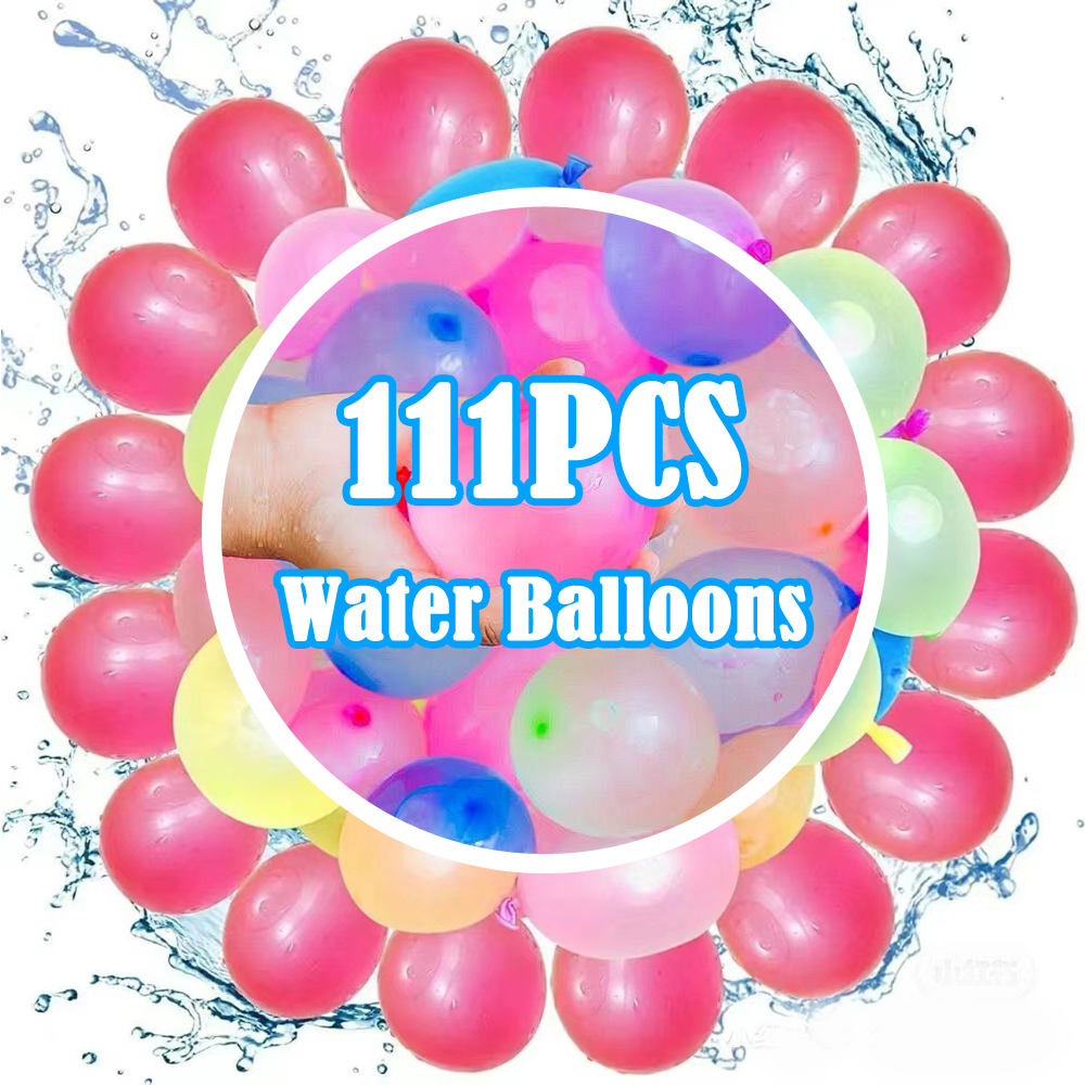 111pcs/bag Water Balloons Rapi - огляд і ціна Hydration Pack Outdoor