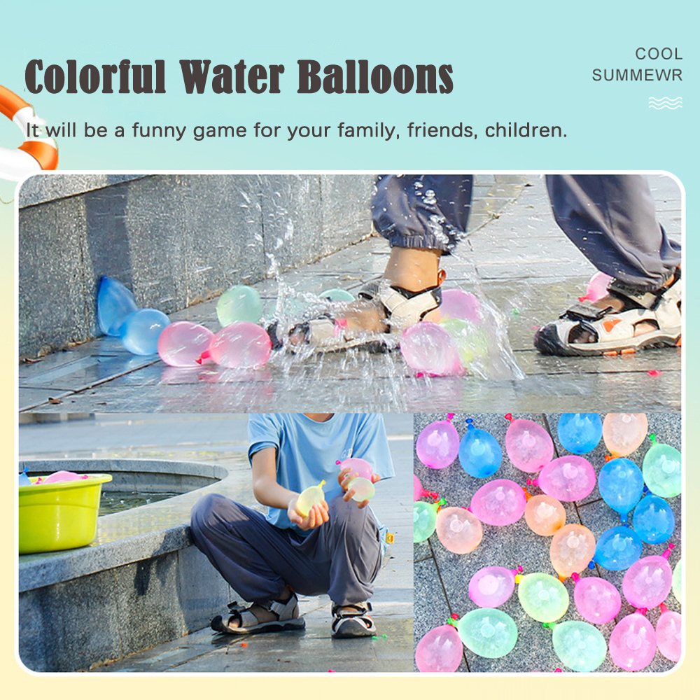 111pcs/bag Water Balloons Rapi - огляд і ціна Hydration Pack Outdoor