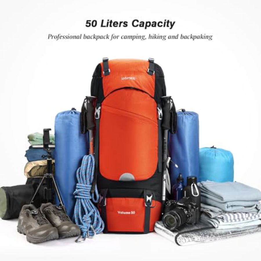 50L Hiking Backpack Travel Bag - огляд і ціна Hiking Backpack Waterproof