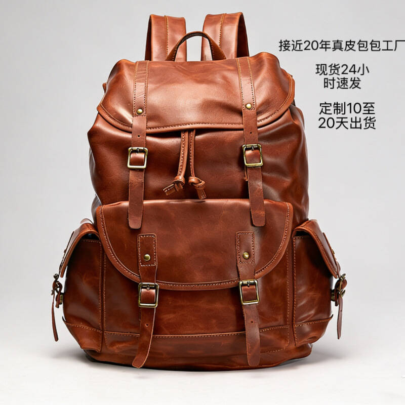 XZAN Men S Bags Fashion Europe - огляд і ціна Leather Backpack Vintage