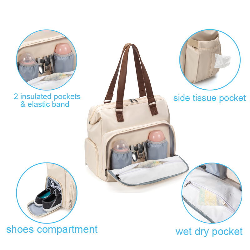 3pcs/set Baby Diaper Bag Baby  - огляд і ціна Backpack Insert Organizer