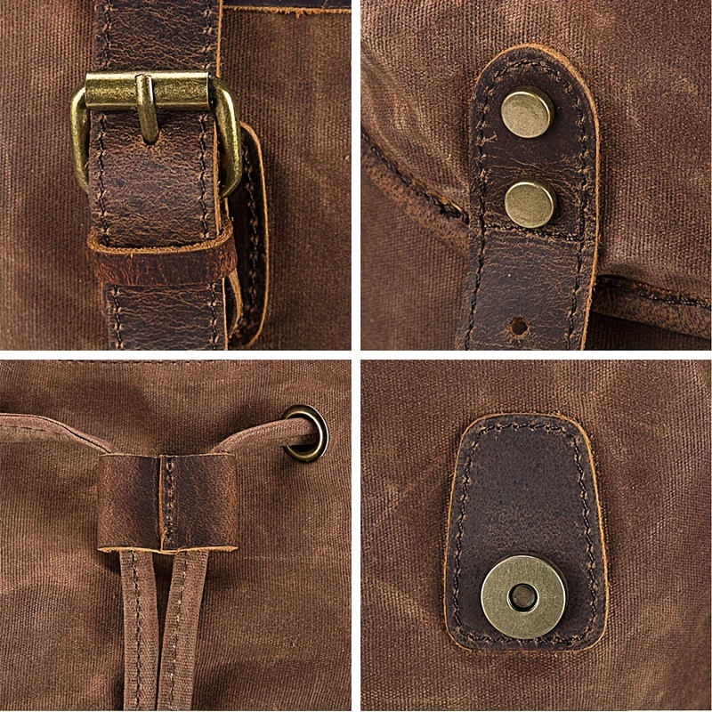 Vintage Men'S Leather Backpack - огляд і ціна Leather Backpack Vintage