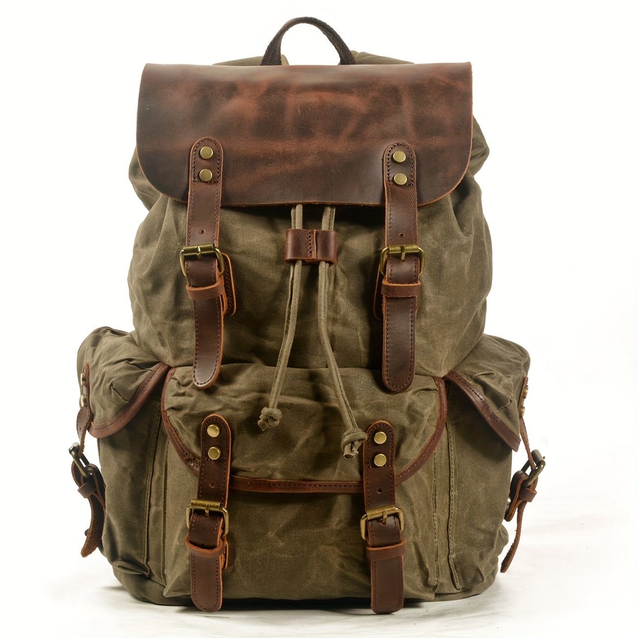 Vintage Men'S Leather Backpack - огляд і ціна Leather Backpack Vintage