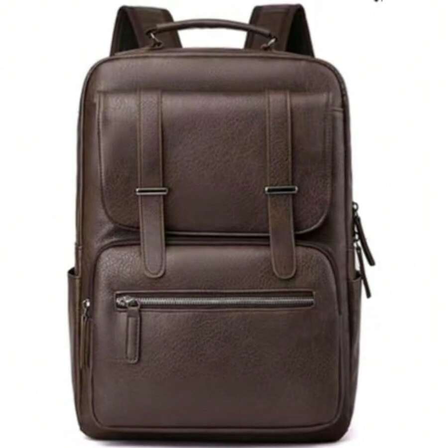 PU Leather Backpack For Men An - огляд і ціна Leather Backpack Vintage