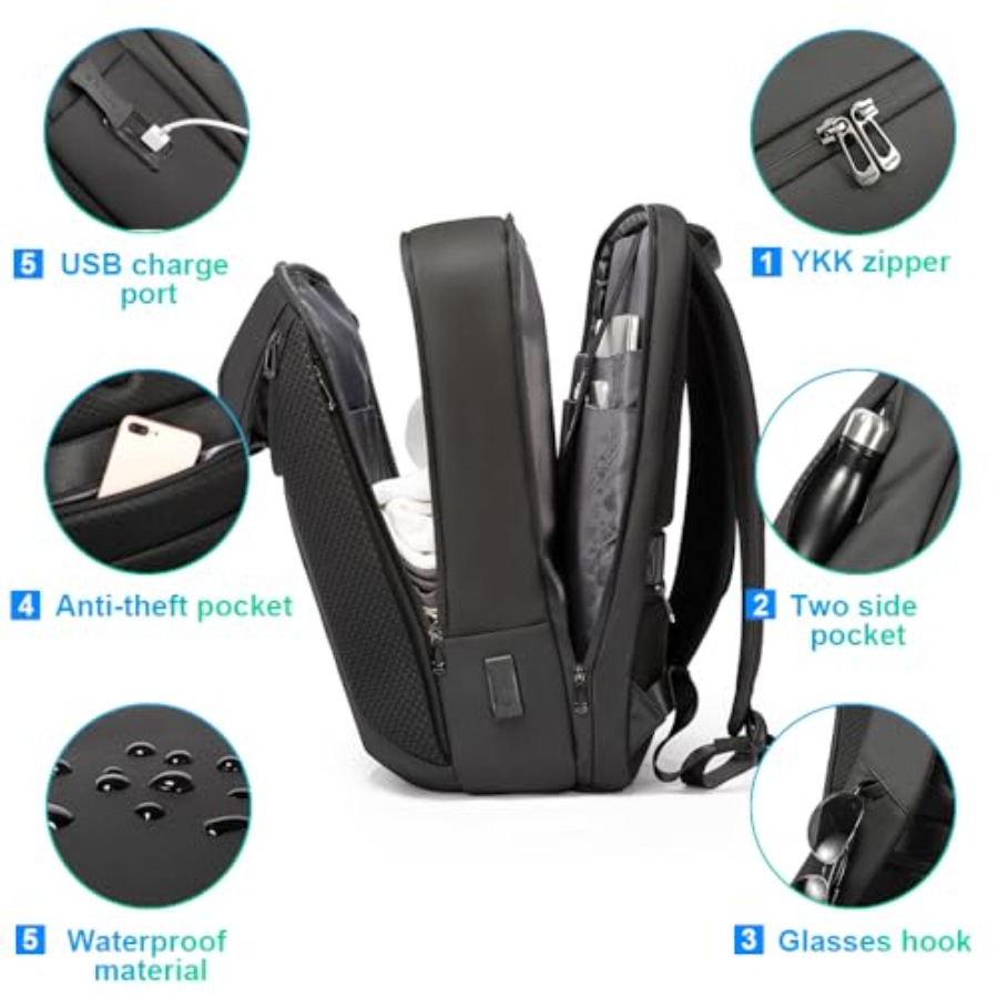 Smart Business Laptop Backpack - огляд і ціна Laptop Backpack 15.6