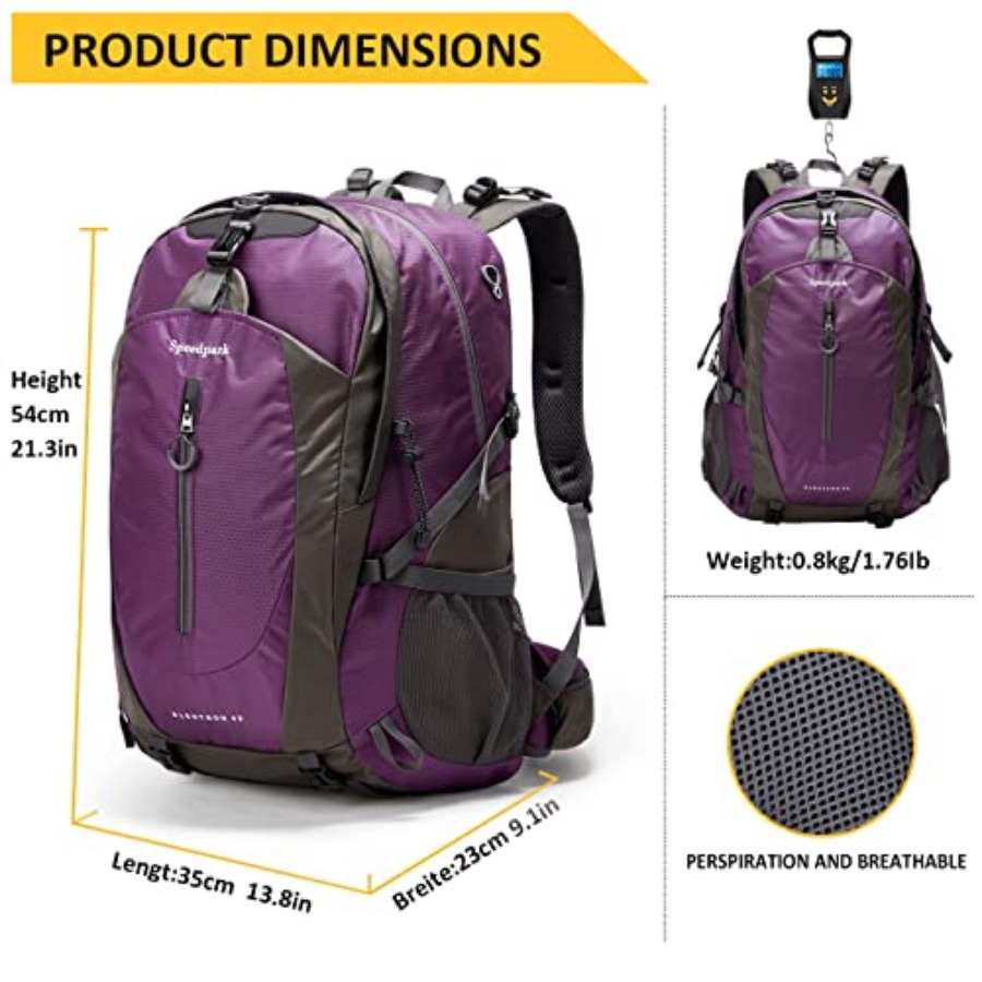 Hiking Backpack 40L Waterproof - огляд і ціна Hiking Backpack Waterproof