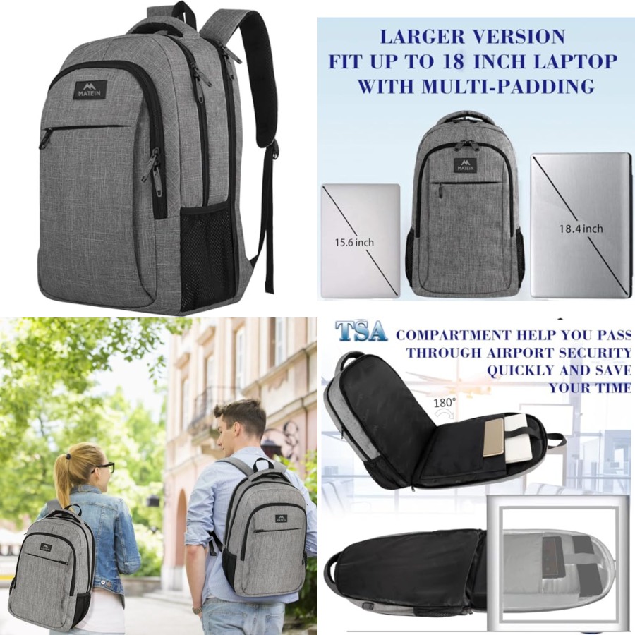 Extra Large.4 Laptop Backpack, - огляд і ціна Travel Backpack Anti Theft