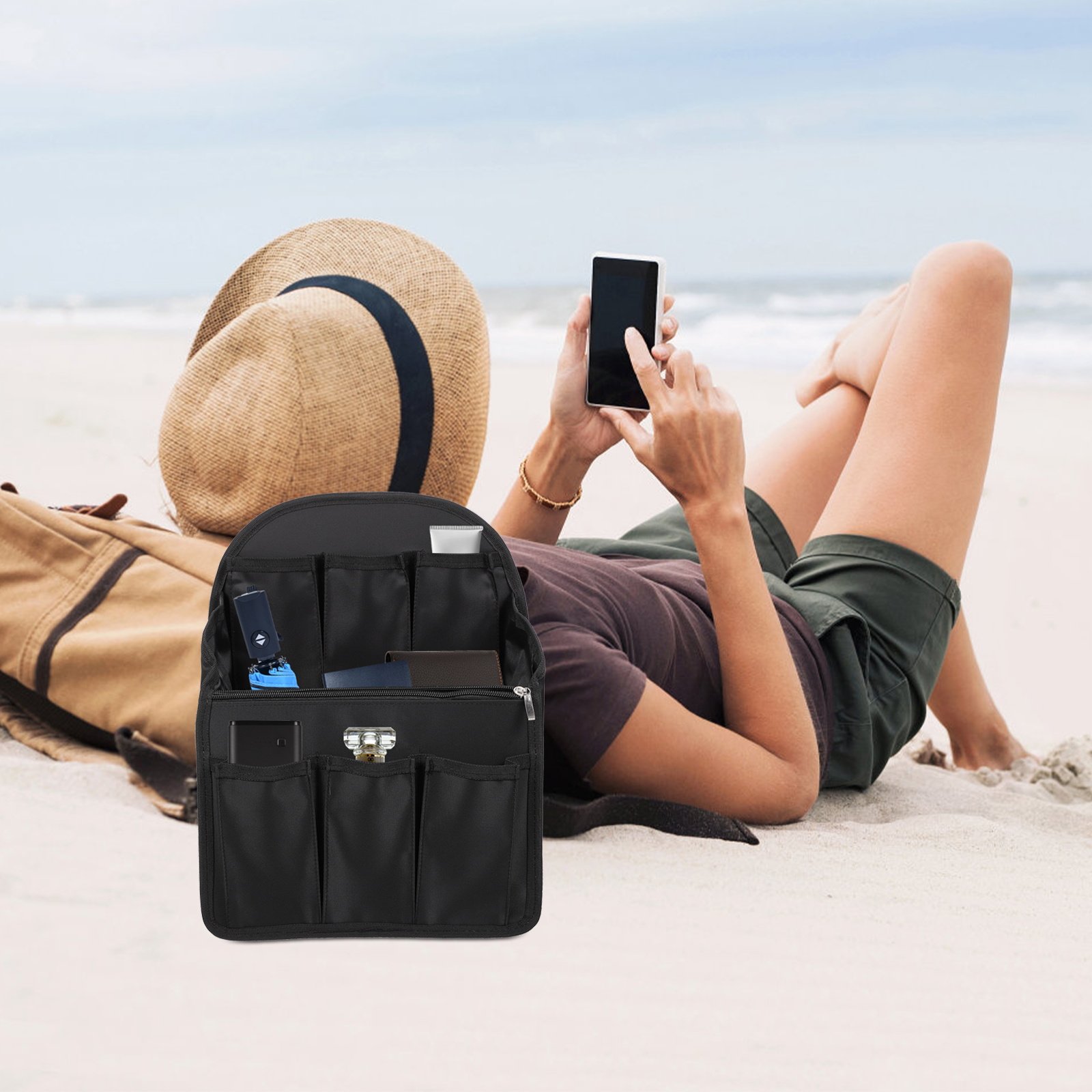 1Pcs Backpack Organizer Insert - огляд і ціна Backpack Insert Organizer