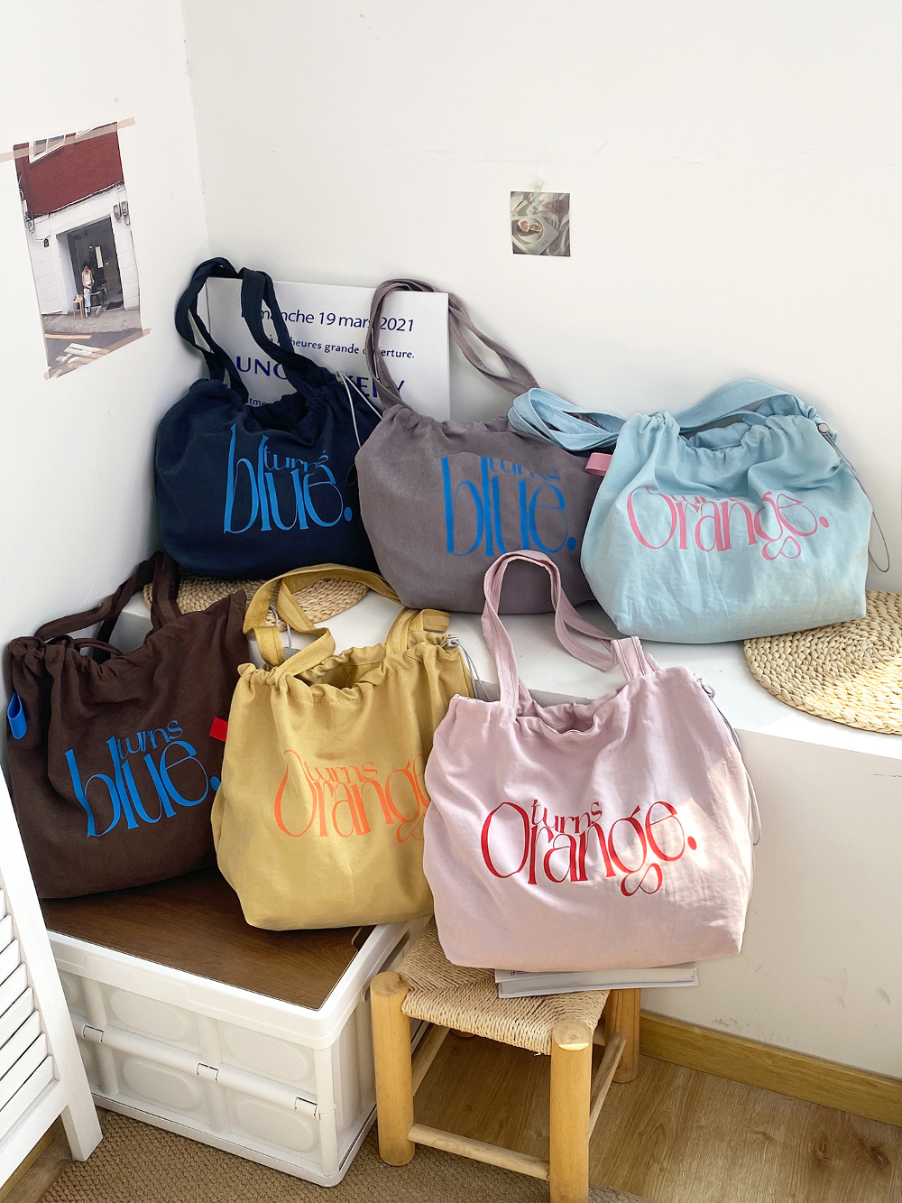 New Fashionable Simple Letters - огляд і ціна Drawstring Gym Bag