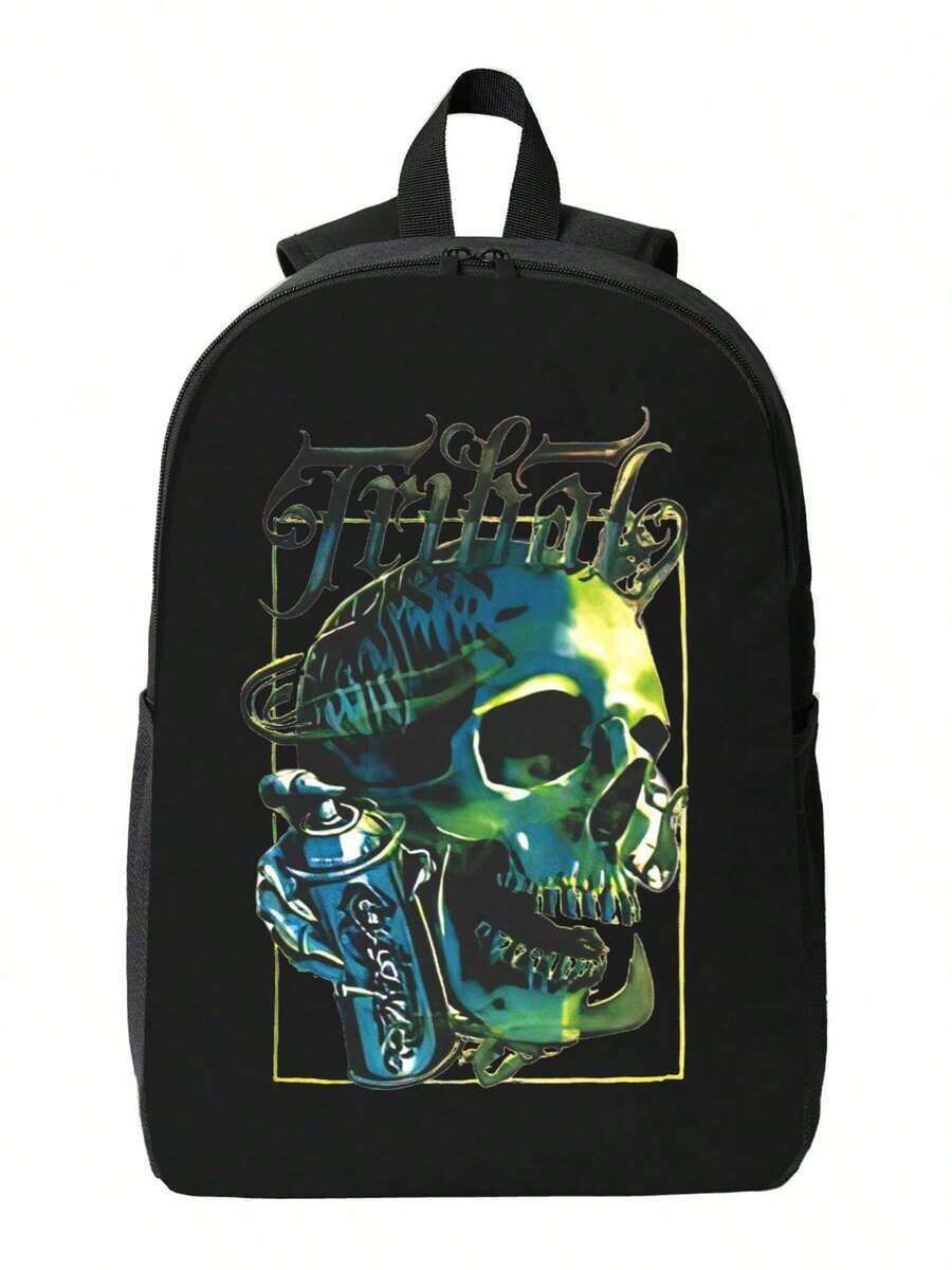 Graffiti Skull Waterproof Back - огляд і ціна Travel Backpack Anti Theft