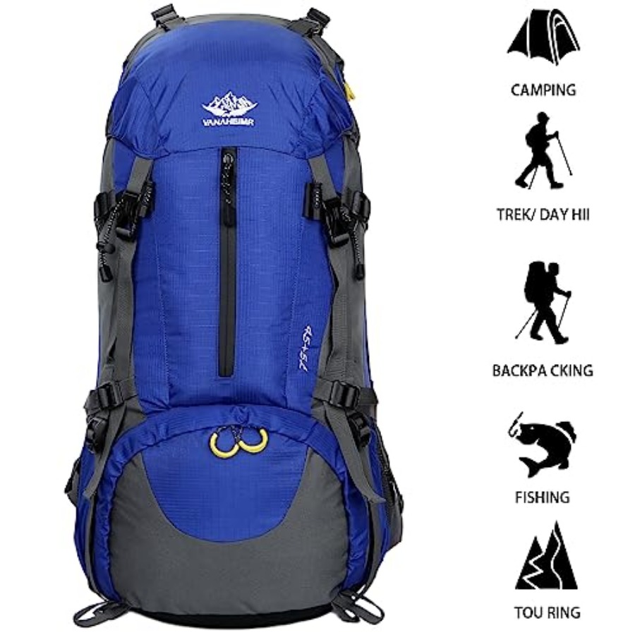 50L Hiking Backpack Men Campin - огляд і ціна Rain Cover Backpack