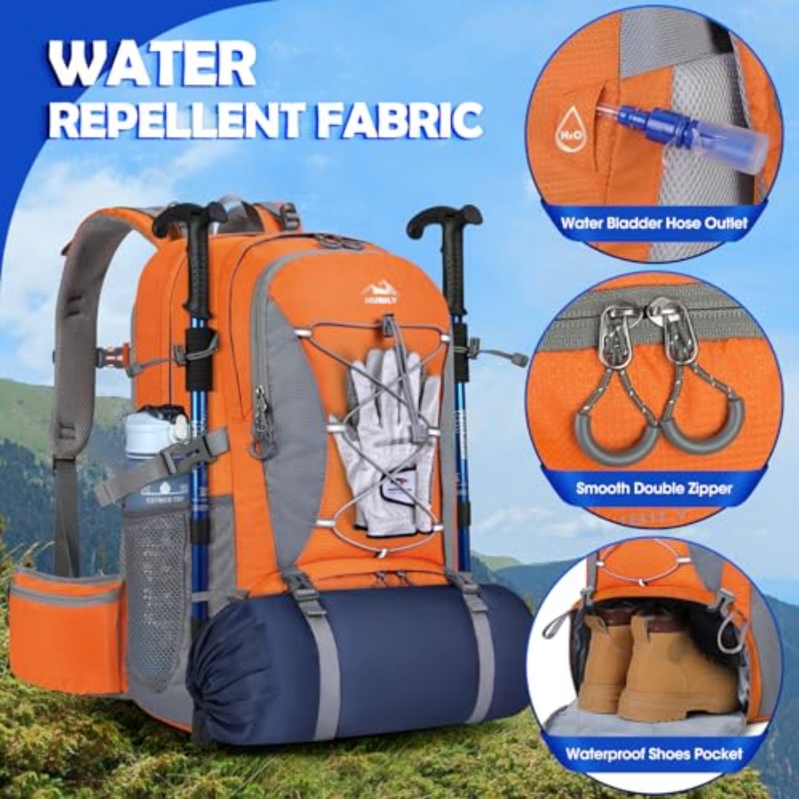 50L Hiking Backpack Waterproof - огляд і ціна Hiking Backpack Waterproof