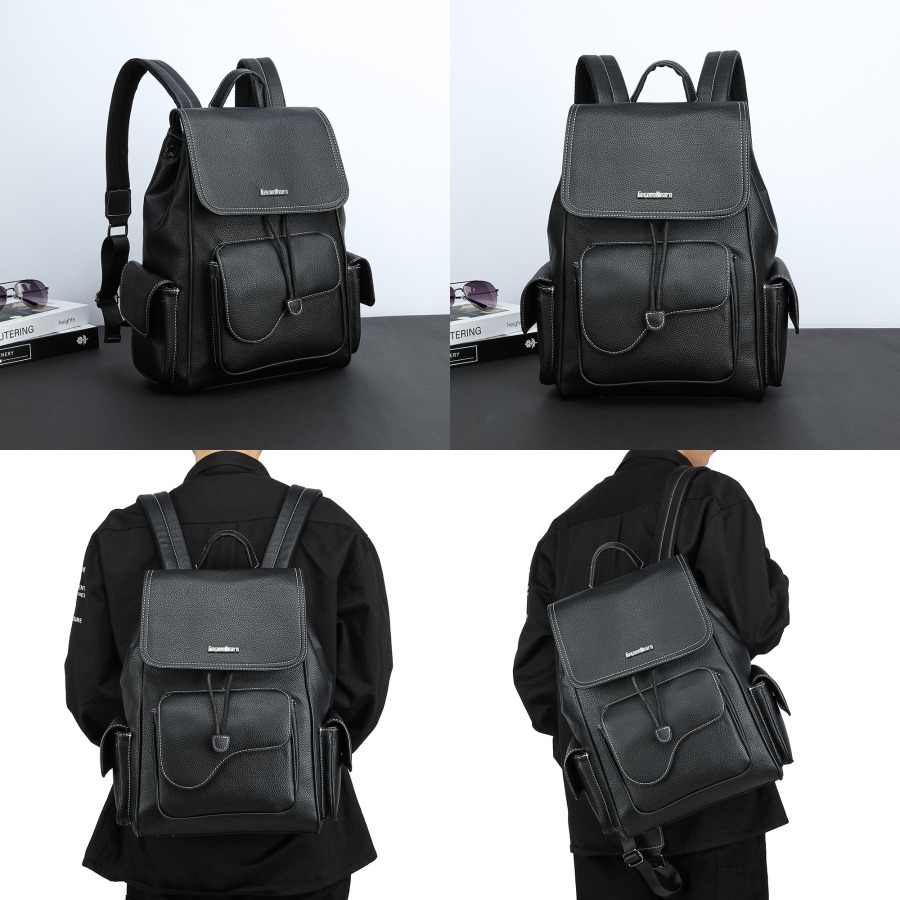 【New Arrival】Women's Black Fau - огляд і ціна Leather Backpack Vintage